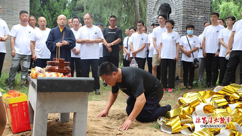 太极名家朱老虎逝世三周年暨立碑纪念活动于陈家沟隆重举行