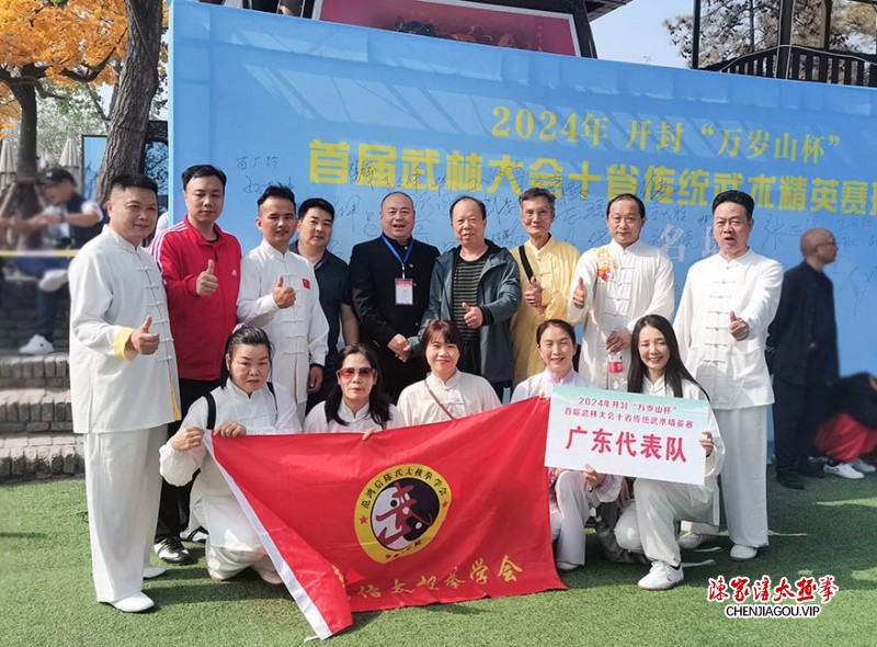 东莞市武术协会代表队在开封“万岁山杯”武林大会斩获佳绩