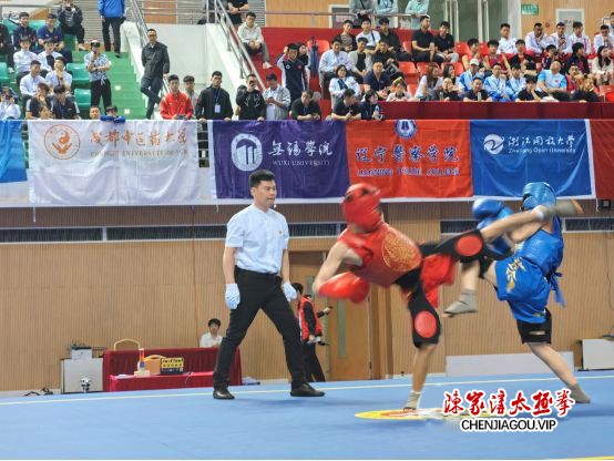 第8届中国大学生武术散打锦标赛在迁安市唐山九江体育中心火热开战