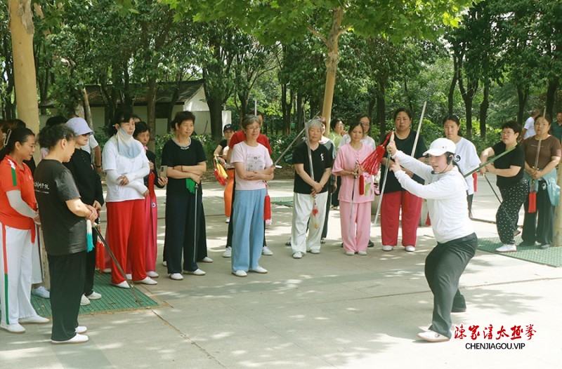 太极名师乔莲洁孟州育精英