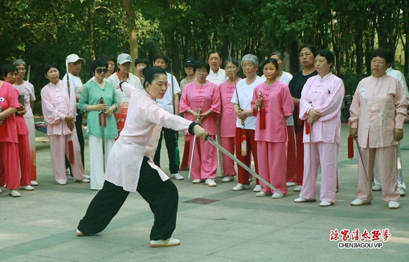 太极名师乔莲洁孟州育精英